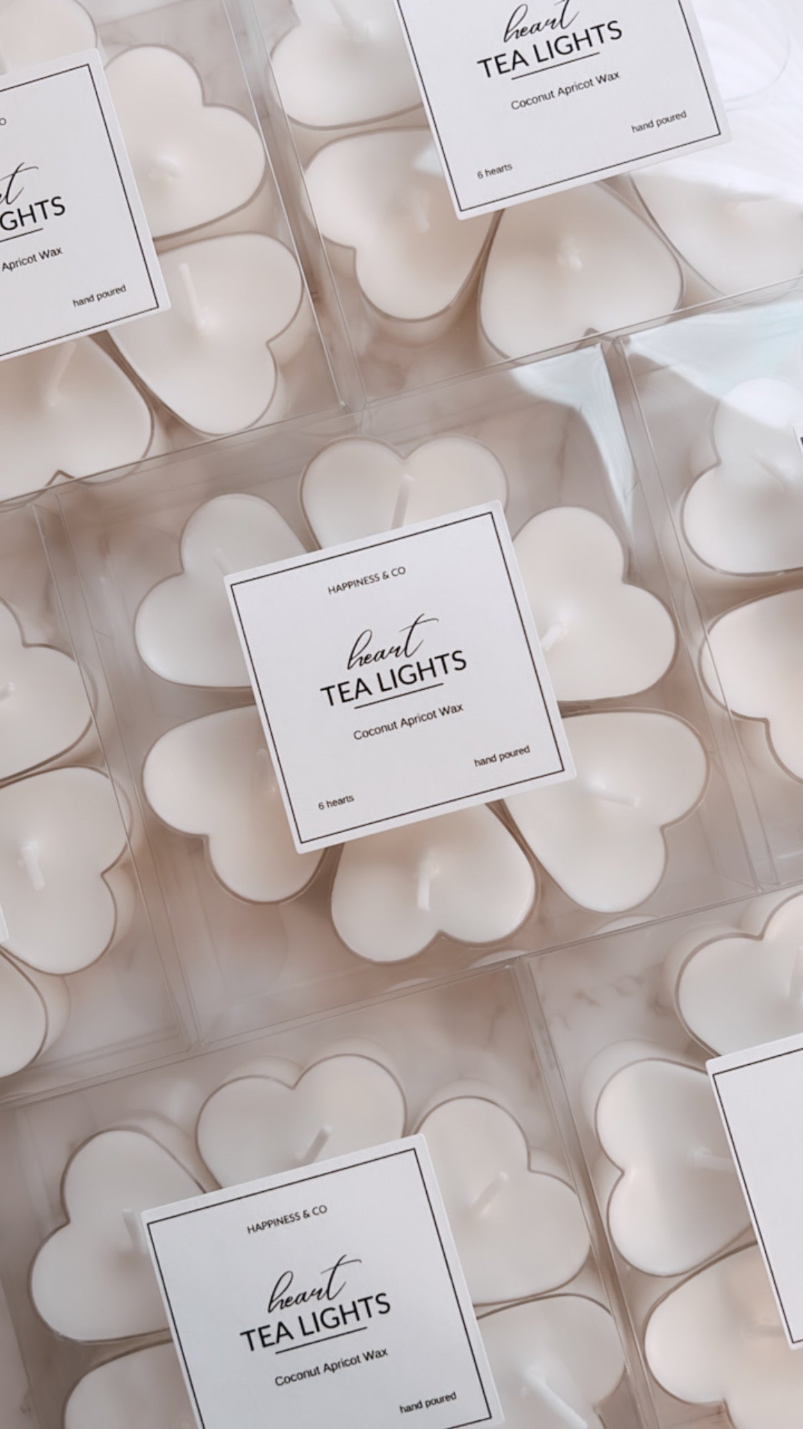Heart Tea Lights
