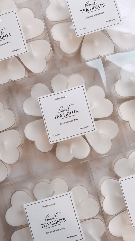 Heart Tea Lights