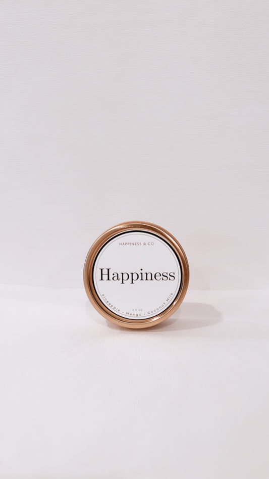 TRAVEL CANDLE - Happiness