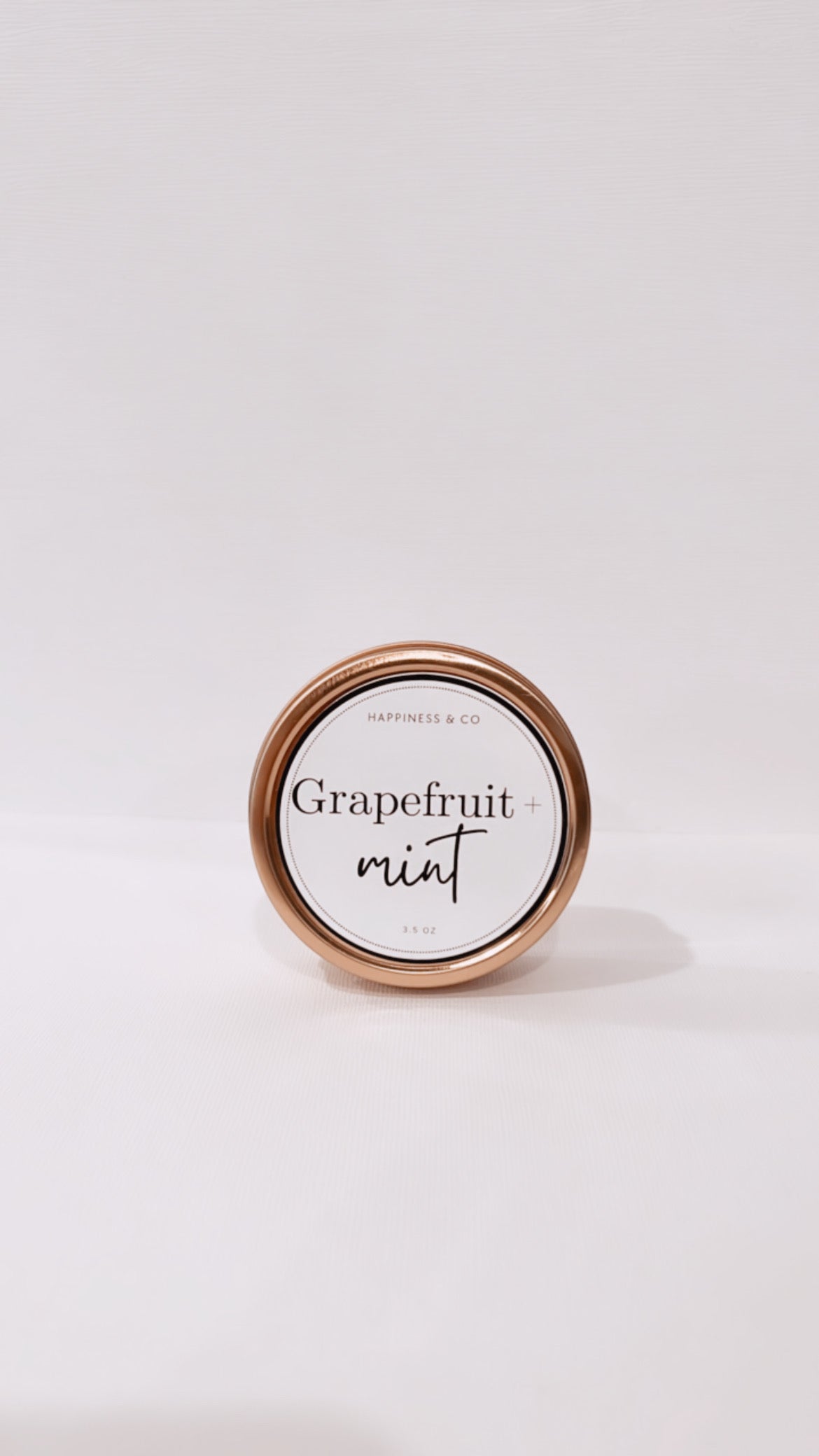 TRAVEL CANDLE - Grapefruit + Mint