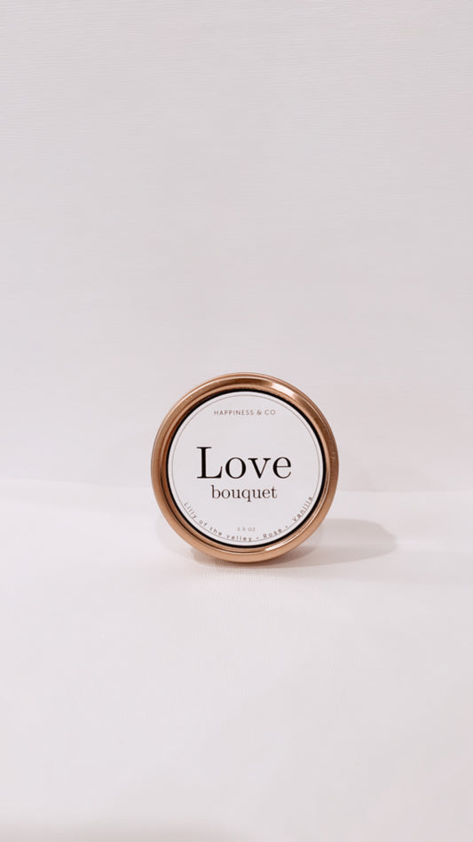 TRAVEL CANDLE - Love Bouquet