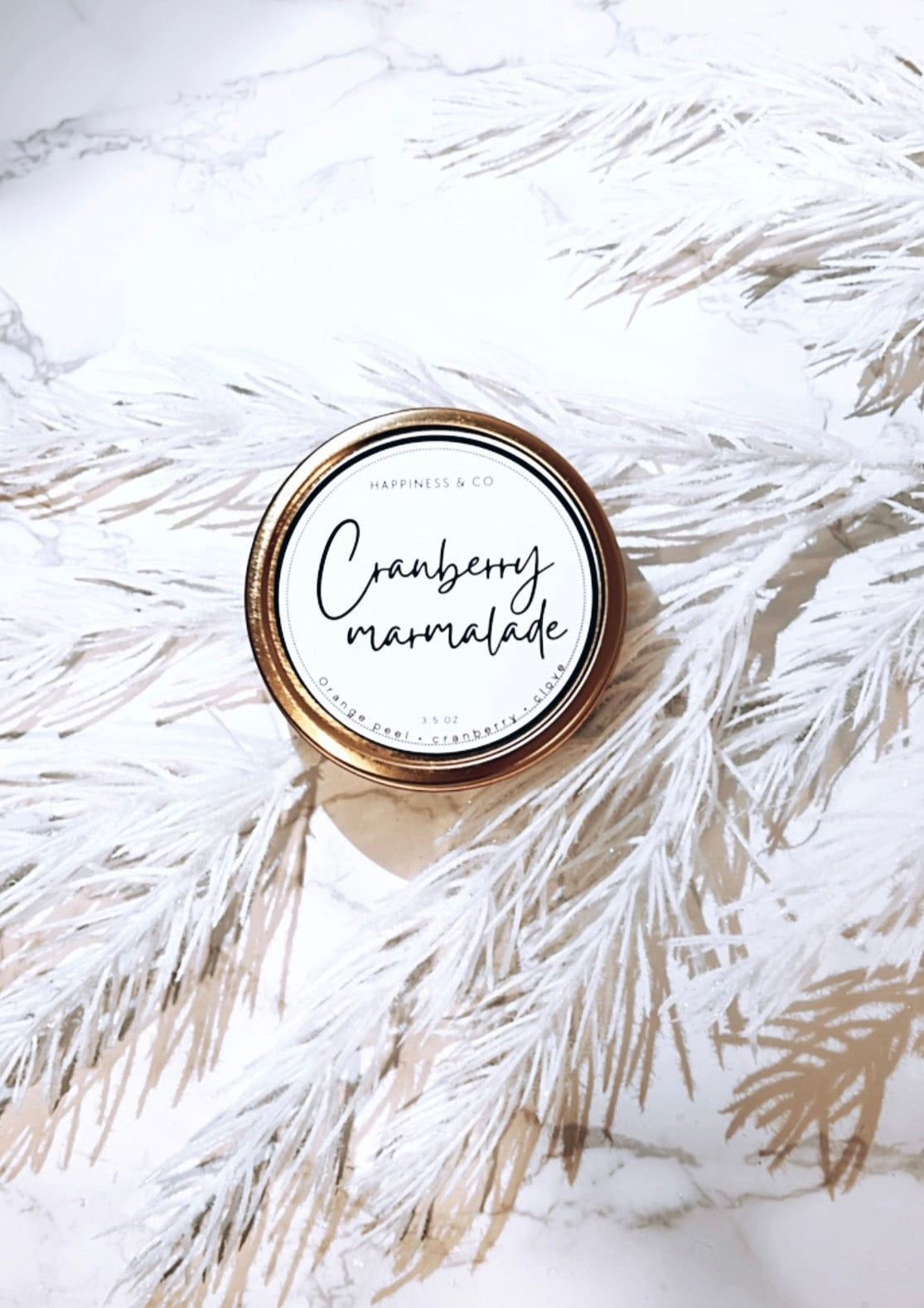 TRAVEL CANDLE - Cranberry Marmalade