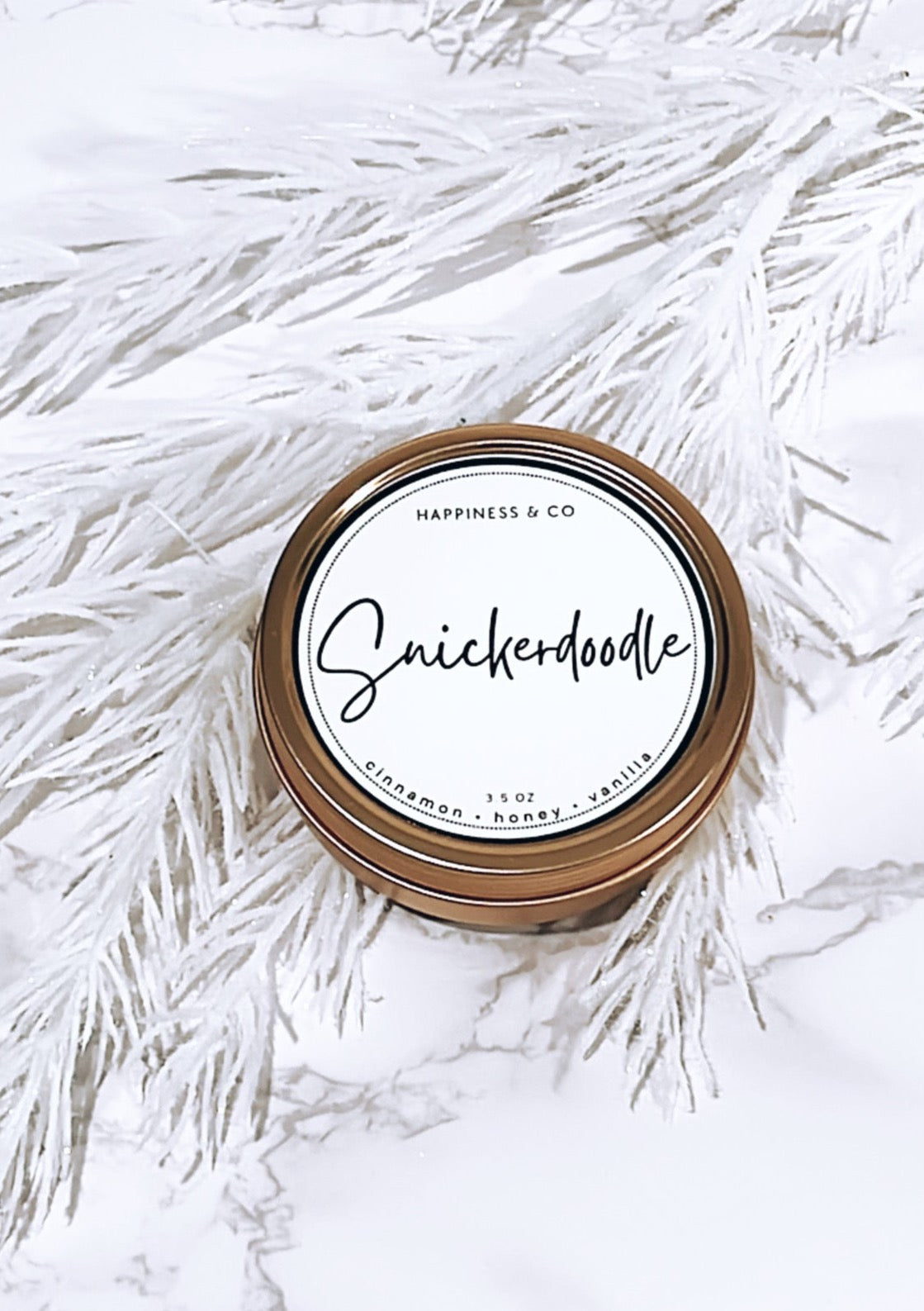 TRAVEL CANDLE - Snickerdoodle